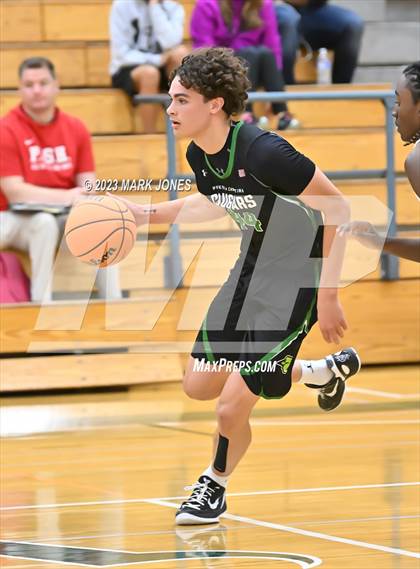 Thumbnail 3 in Phoenix Christian vs. Centennial (Sunnyslope Hoopsgiving Basketball Tournament) photogallery.
