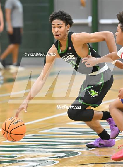 Thumbnail 1 in Phoenix Christian vs. Centennial (Sunnyslope Hoopsgiving Basketball Tournament) photogallery.