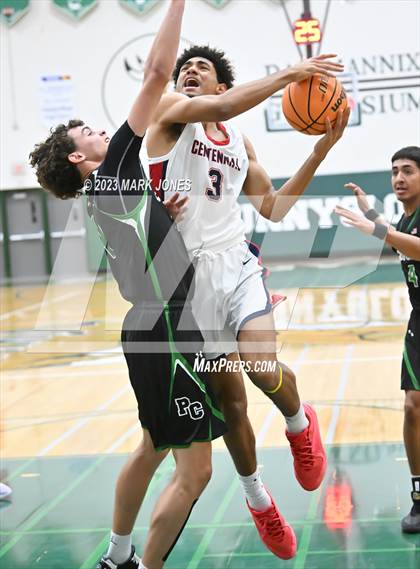 Thumbnail 2 in Phoenix Christian vs. Centennial (Sunnyslope Hoopsgiving Basketball Tournament) photogallery.