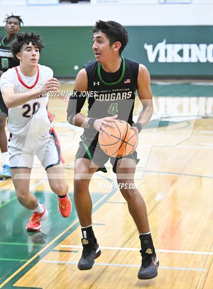 Thumbnail 3 in Phoenix Christian vs. Centennial (Sunnyslope Hoopsgiving Basketball Tournament) photogallery.
