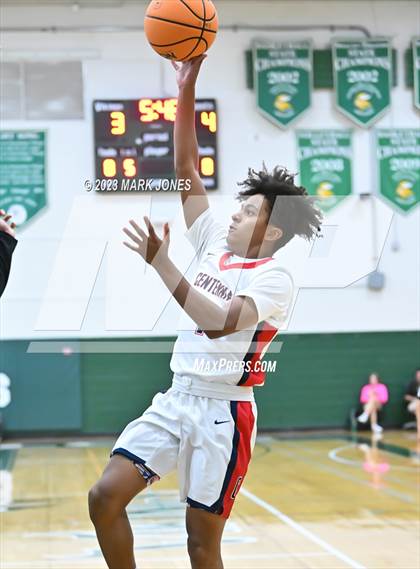 Thumbnail 1 in Phoenix Christian vs. Centennial (Sunnyslope Hoopsgiving Basketball Tournament) photogallery.