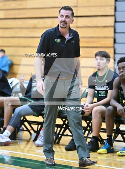 Thumbnail 1 in Phoenix Christian vs. Centennial (Sunnyslope Hoopsgiving Basketball Tournament) photogallery.