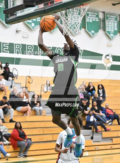 Thumbnail 3 in Phoenix Christian vs. Centennial (Sunnyslope Hoopsgiving Basketball Tournament) photogallery.