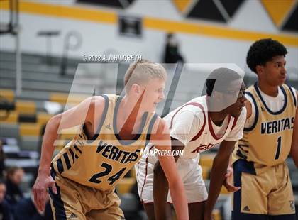 Thumbnail 3 in Veritas Christian vs. Lee's Summit North (Blue Valley Tournament) photogallery.