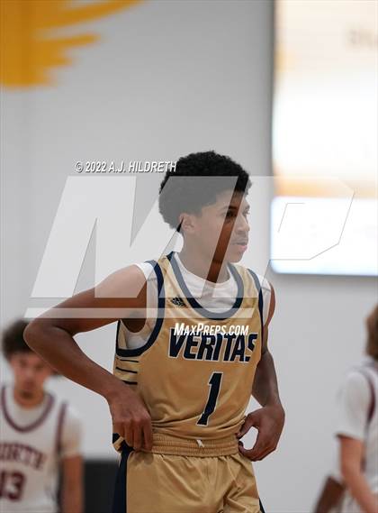 Thumbnail 2 in Veritas Christian vs. Lee's Summit North (Blue Valley Tournament) photogallery.