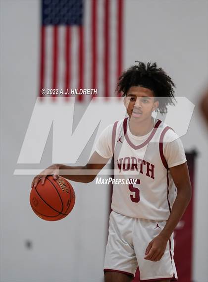 Thumbnail 3 in Veritas Christian vs. Lee's Summit North (Blue Valley Tournament) photogallery.