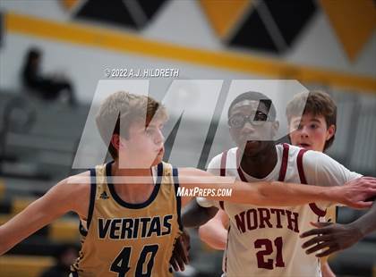 Thumbnail 3 in Veritas Christian vs. Lee's Summit North (Blue Valley Tournament) photogallery.