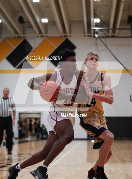 Thumbnail 3 in Veritas Christian vs. Lee's Summit North (Blue Valley Tournament) photogallery.