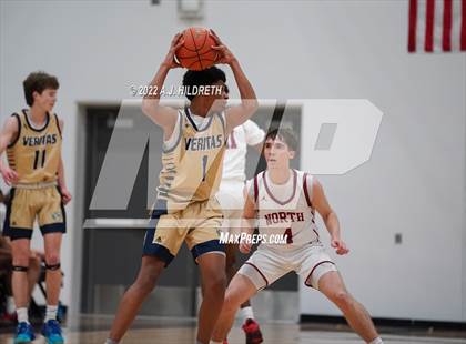 Thumbnail 2 in Veritas Christian vs. Lee's Summit North (Blue Valley Tournament) photogallery.