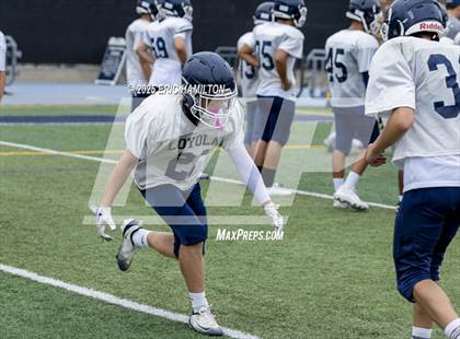 Thumbnail 3 in Loyola (Blue/White Scrimmage) photogallery.