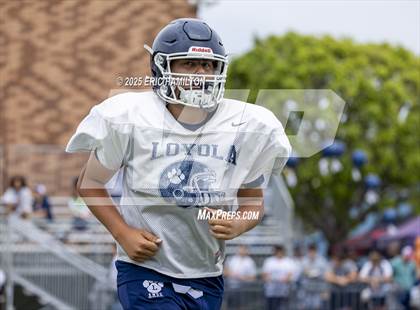 Thumbnail 3 in Loyola (Blue/White Scrimmage) photogallery.