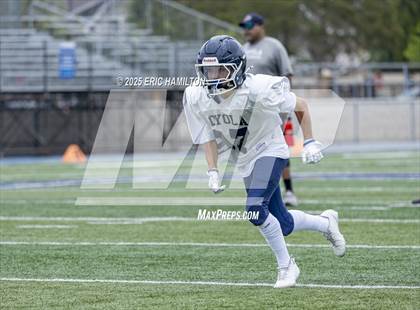 Thumbnail 2 in Loyola (Blue/White Scrimmage) photogallery.