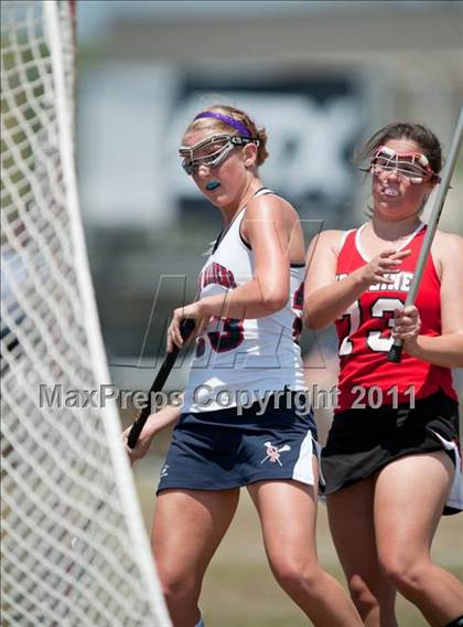 Thumbnail 2 in Ursuline Academy v Cy-Fair (D1 TGHSLL State Semifinal) photogallery.