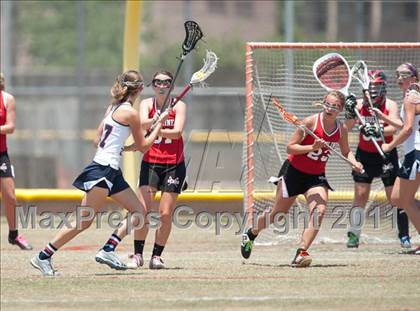 Thumbnail 1 in Ursuline Academy v Cy-Fair (D1 TGHSLL State Semifinal) photogallery.