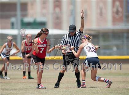 Thumbnail 3 in Ursuline Academy v Cy-Fair (D1 TGHSLL State Semifinal) photogallery.
