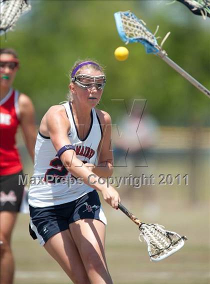 Thumbnail 1 in Ursuline Academy v Cy-Fair (D1 TGHSLL State Semifinal) photogallery.