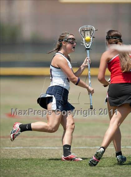 Thumbnail 2 in Ursuline Academy v Cy-Fair (D1 TGHSLL State Semifinal) photogallery.