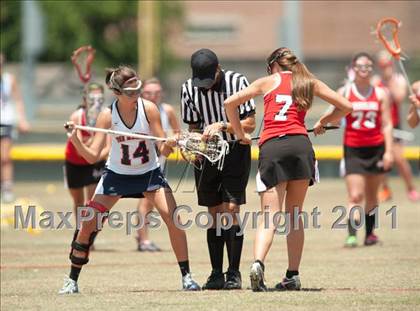 Thumbnail 2 in Ursuline Academy v Cy-Fair (D1 TGHSLL State Semifinal) photogallery.