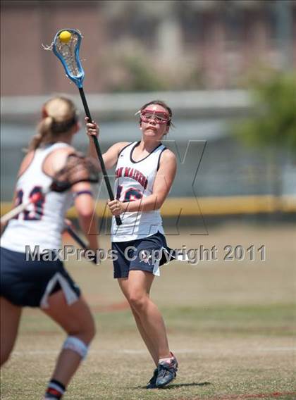 Thumbnail 3 in Ursuline Academy v Cy-Fair (D1 TGHSLL State Semifinal) photogallery.