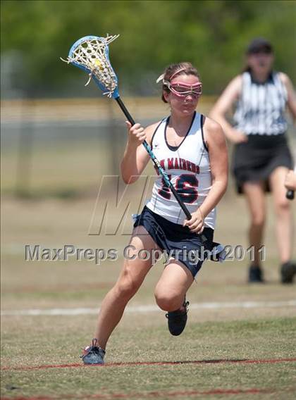 Thumbnail 3 in Ursuline Academy v Cy-Fair (D1 TGHSLL State Semifinal) photogallery.