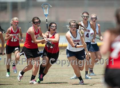 Thumbnail 3 in Ursuline Academy v Cy-Fair (D1 TGHSLL State Semifinal) photogallery.