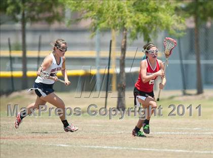 Thumbnail 1 in Ursuline Academy v Cy-Fair (D1 TGHSLL State Semifinal) photogallery.