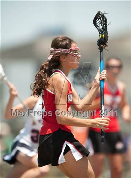 Thumbnail 3 in Ursuline Academy v Cy-Fair (D1 TGHSLL State Semifinal) photogallery.
