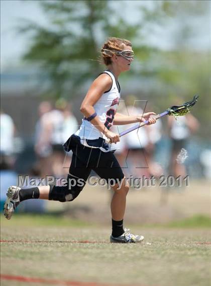 Thumbnail 2 in Ursuline Academy v Cy-Fair (D1 TGHSLL State Semifinal) photogallery.