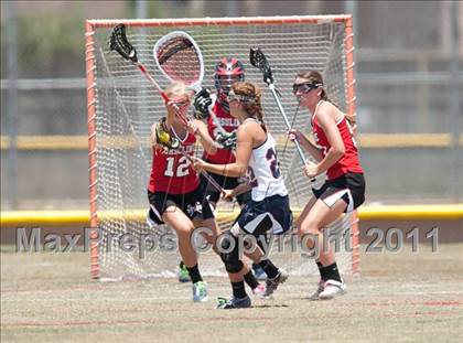 Thumbnail 3 in Ursuline Academy v Cy-Fair (D1 TGHSLL State Semifinal) photogallery.