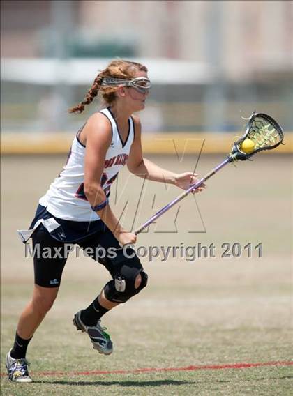 Thumbnail 3 in Ursuline Academy v Cy-Fair (D1 TGHSLL State Semifinal) photogallery.