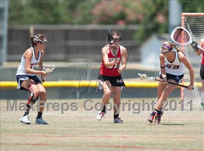 Thumbnail 3 in Ursuline Academy v Cy-Fair (D1 TGHSLL State Semifinal) photogallery.