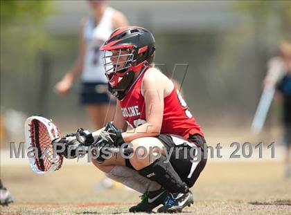 Thumbnail 3 in Ursuline Academy v Cy-Fair (D1 TGHSLL State Semifinal) photogallery.