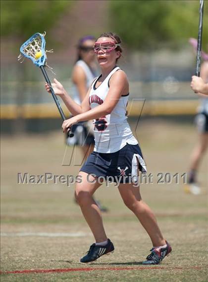 Thumbnail 2 in Ursuline Academy v Cy-Fair (D1 TGHSLL State Semifinal) photogallery.