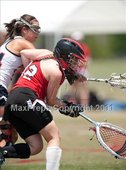 Thumbnail 3 in Ursuline Academy v Cy-Fair (D1 TGHSLL State Semifinal) photogallery.