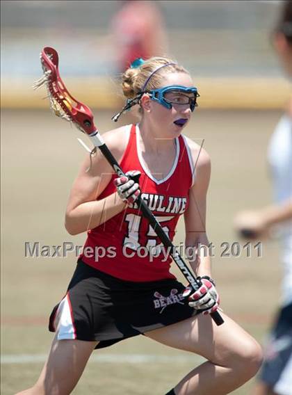 Thumbnail 2 in Ursuline Academy v Cy-Fair (D1 TGHSLL State Semifinal) photogallery.