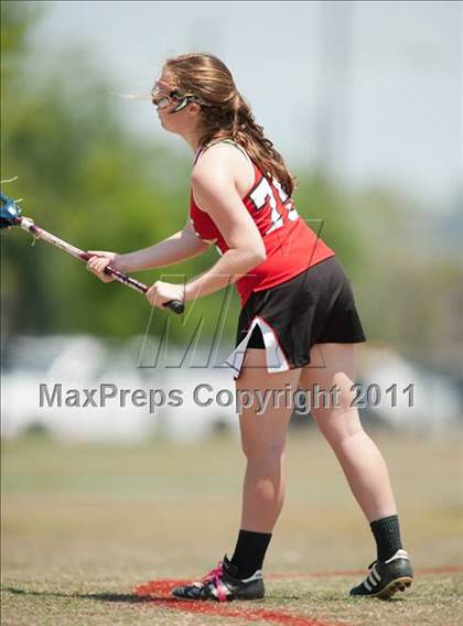 Thumbnail 3 in Ursuline Academy v Cy-Fair (D1 TGHSLL State Semifinal) photogallery.
