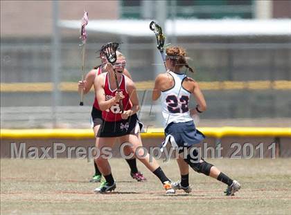 Thumbnail 1 in Ursuline Academy v Cy-Fair (D1 TGHSLL State Semifinal) photogallery.