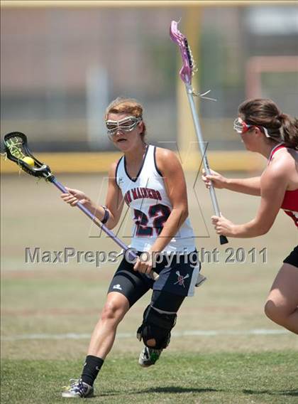 Thumbnail 2 in Ursuline Academy v Cy-Fair (D1 TGHSLL State Semifinal) photogallery.