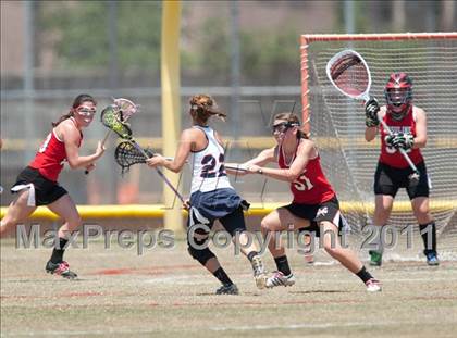 Thumbnail 2 in Ursuline Academy v Cy-Fair (D1 TGHSLL State Semifinal) photogallery.