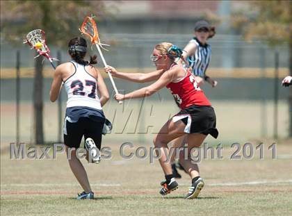 Thumbnail 1 in Ursuline Academy v Cy-Fair (D1 TGHSLL State Semifinal) photogallery.
