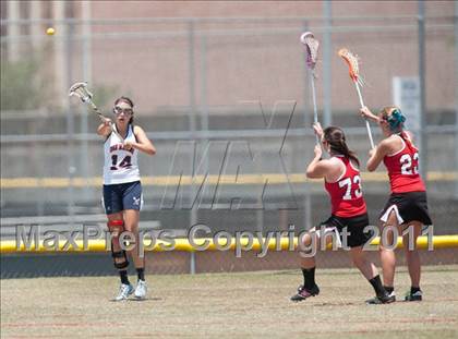 Thumbnail 1 in Ursuline Academy v Cy-Fair (D1 TGHSLL State Semifinal) photogallery.