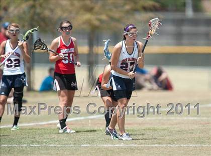 Thumbnail 3 in Ursuline Academy v Cy-Fair (D1 TGHSLL State Semifinal) photogallery.