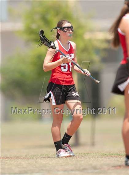 Thumbnail 1 in Ursuline Academy v Cy-Fair (D1 TGHSLL State Semifinal) photogallery.