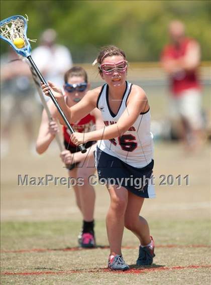 Thumbnail 2 in Ursuline Academy v Cy-Fair (D1 TGHSLL State Semifinal) photogallery.