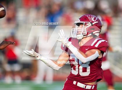 Thumbnail 2 in Comeaux @ E.D. White (scrimmage) photogallery.