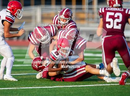 Thumbnail 3 in Comeaux @ E.D. White (scrimmage) photogallery.