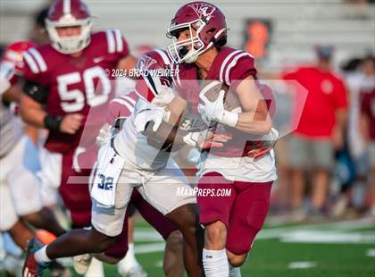 Thumbnail 2 in Comeaux @ E.D. White (scrimmage) photogallery.