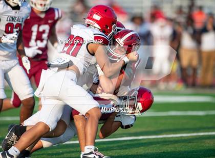 Thumbnail 1 in Comeaux @ E.D. White (scrimmage) photogallery.
