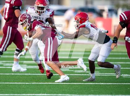 Thumbnail 2 in Comeaux @ E.D. White (scrimmage) photogallery.