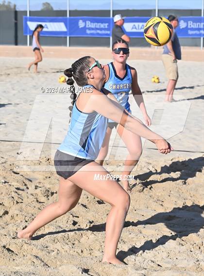 Thumbnail 2 in Benjamin Franklin vs. Chandler Prep (AIA DII Pairs Round 1 Playoff) photogallery.